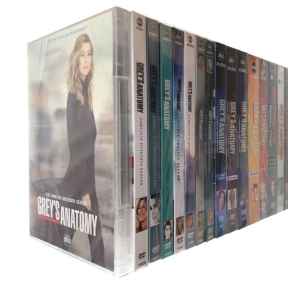GREY'S ANATOMY : COMPLETE SERIES SEASONS 1-16 DVD Box SET  Region 1